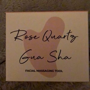 Rose Quartz Gua Sha Facial Massagin Tool by Passion Growth